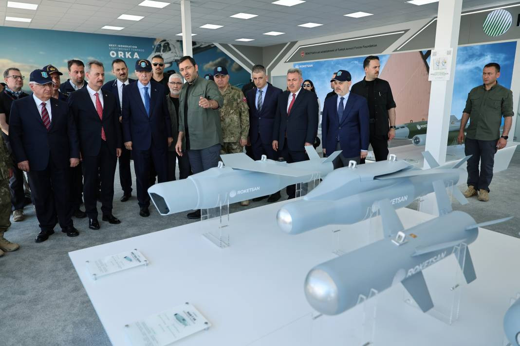 Erdoğan Savunma Sanayii Fuarı'nı gezdi - Resim: 21